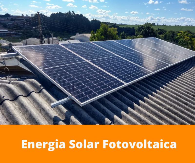 Energia Solar Fotovoltaica